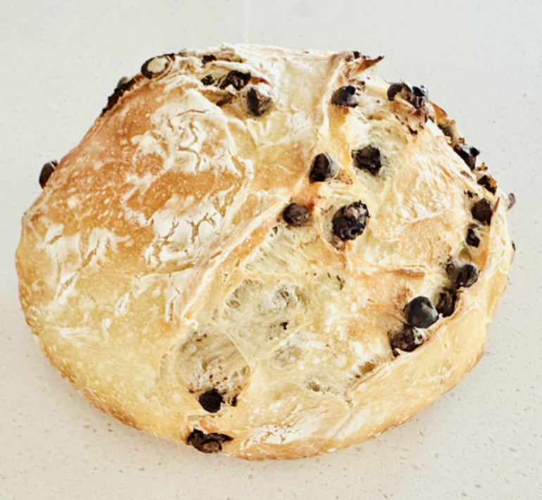 Sourdough: Semi Sweet Chocolate Chip Sourdough Loaf